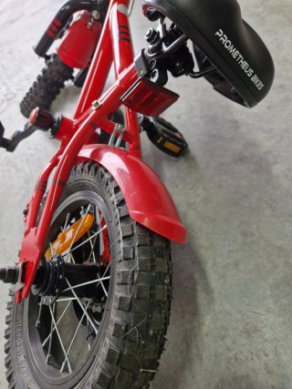 Bicicleta infantil roja 12 pulgadas 3 o 4 años