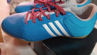 Sapatos Adidas Sala Azuis número 41