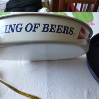 Vassoio vintage Budweiser Birra