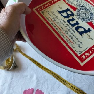 Vassoio vintage Budweiser Birra