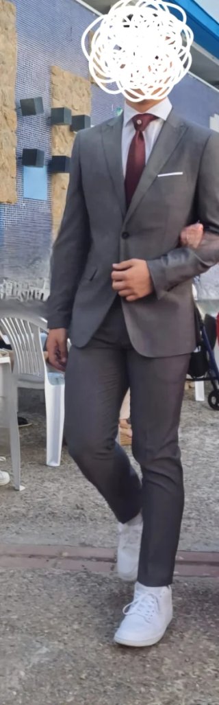 Traje JVZ Gris Talla M