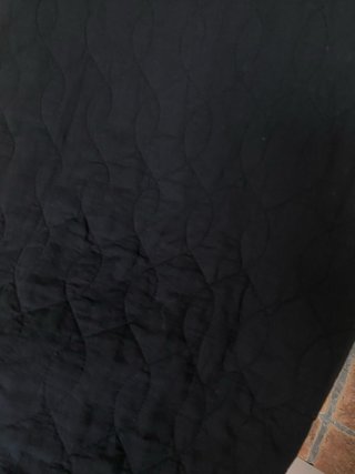 Kimono plateado y negro talla única