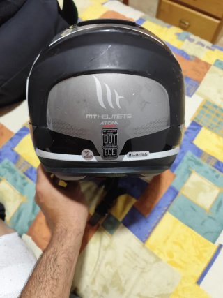 Casco MT Helmet Atom Tarmac Talla M