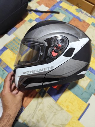 Casco MT Helmet Atom Tarmac Talla M