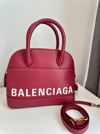 Borsa Balenciaga in pelle rossa quasi nuova