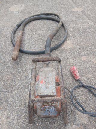 Vibrador de hormigón