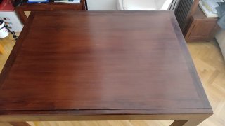 Mesa comedor extensible Banak importa madera.