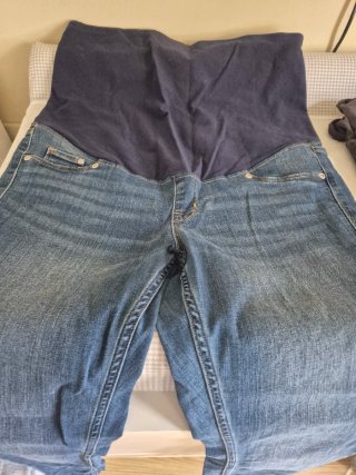 Jeans premaman blu