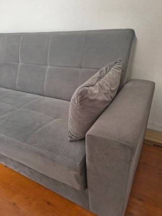 Urge: oferta Sofá Cama Gris Tela- recogida Miami p