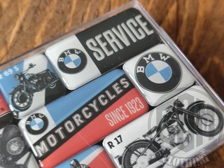 Set 9 magneti BMW Moto Classiche Service