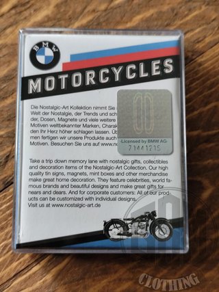 Set 9 magneti BMW Moto Classiche Service