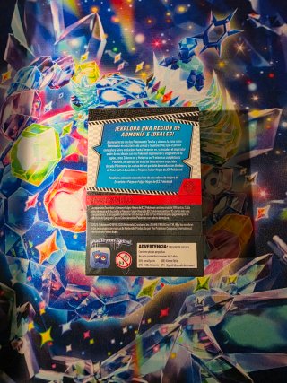 Caja 6 sobres Pokémon Fulgor Negro