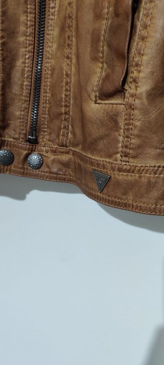 Giacca Guess similpelle marrone donna S