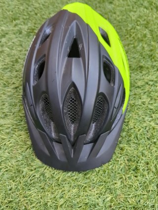 Casco Bicicleta Rockrider Amarillo/Negro