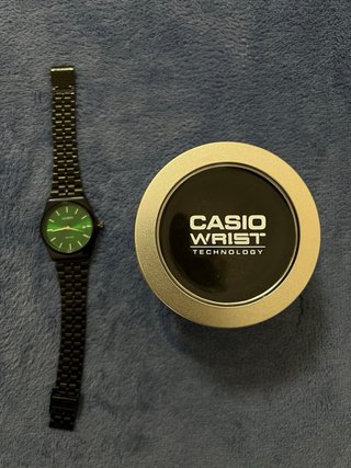 Casio Negro y Verde Wimbeldon
