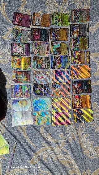 Carta Pokémon lote de 32 cartas coreano