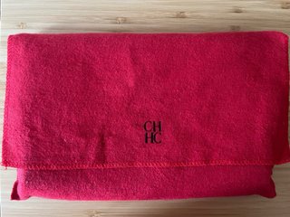 Bolsito CH Logo Beige y Rojo