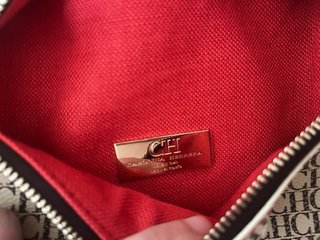 Bolsito CH Logo Beige y Rojo