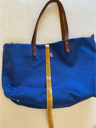 Bolso Lona Ralph Lauren Azul