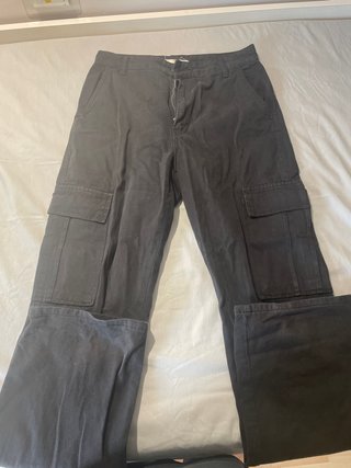Pantalones cargo negros