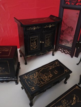 Muebles originales Casa Muñecas Miniatura