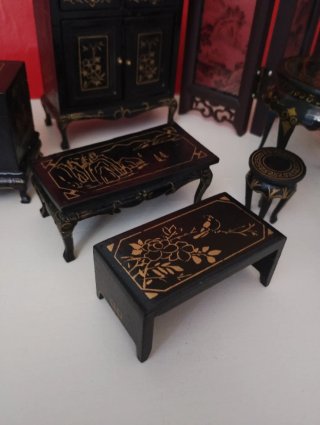 Muebles originales Casa Muñecas Miniatura