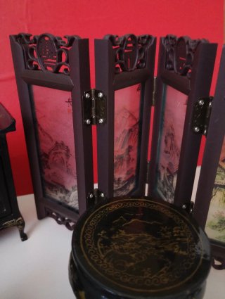 Muebles originales Casa Muñecas Miniatura