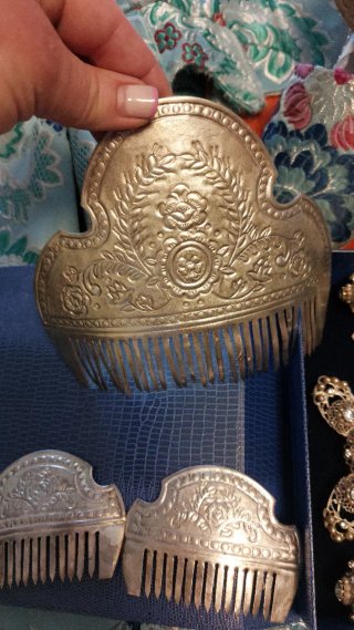 Traje de Fallera completo con aderezo