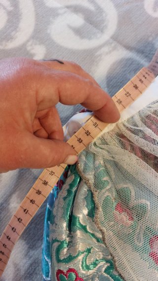 Traje de Fallera completo con aderezo