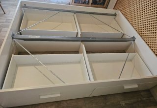 4 Cajones Cama Brimnes Blanco