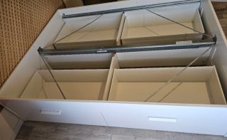 4 Cajones Cama Brimnes Blanco