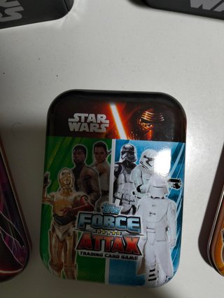 Latas Star Wars Force Attax (Colección)