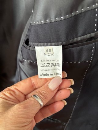 Completo uomo Langella Vomo blu scuro taglia 46