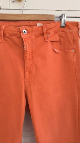 Vaqueros H&M Shaping Skinny Coral