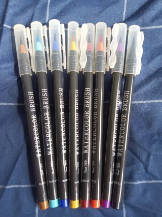 Rotuladores Watercolor Brush (Set de 8).