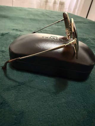 Gafas de Sol COACH Originales Dorado/Marrón