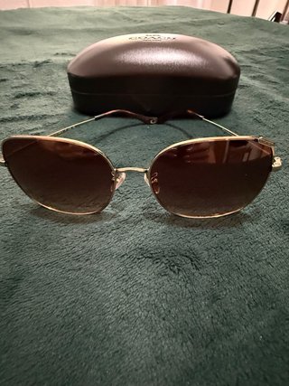 Gafas de Sol COACH Originales Dorado/Marrón