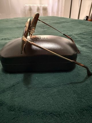 Gafas de Sol COACH Originales Dorado/Marrón