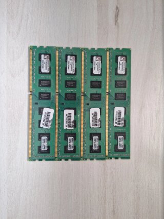 4x Kingston DDR3 1333MHz Módulos de RAM