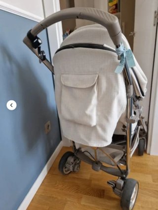 Silla Bebecar Spot + Tejido Magic