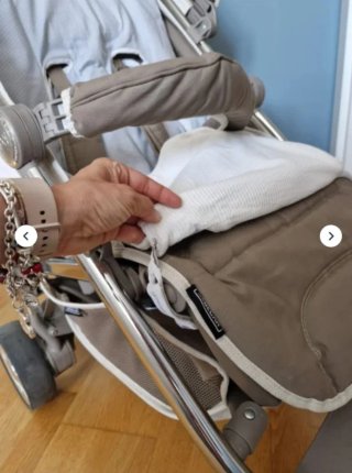 Silla Bebecar Spot + Tejido Magic
