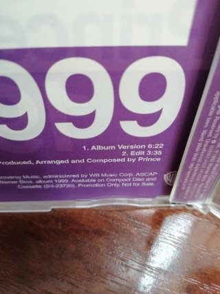 Prince 1999 Promoción