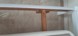 Cama 135 cm lacada
