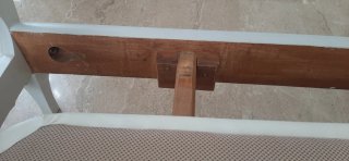 Cama 135 cm lacada