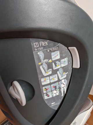 Silla coche BeSafe gris. Grupo 2/3