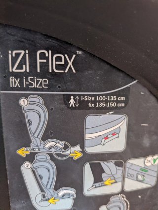 Silla coche BeSafe gris. Grupo 2/3