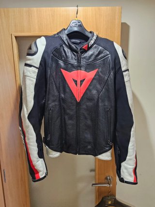 Chaqueta Dainese Cuero Perforado Talla 54