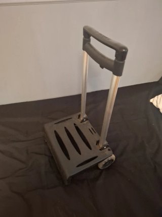 Carrito de equipaje plegable con ruedas 2 unidades