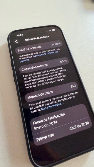 iPhone 15 Pro 256GB Negro