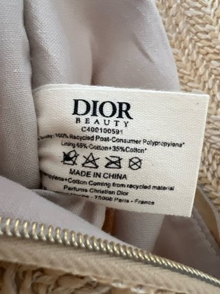 Pochette Dior Beauty Beige